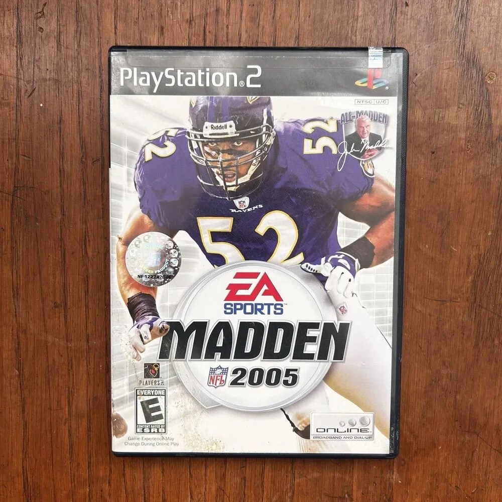 Madden NFL 2005 - PlayStation 2 PS2 - Complete with Manual - Tested